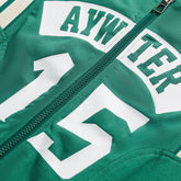 Unisex Jacket Retro College Style Loose Color Matching Baseball Jacket Loose Casual Jacket